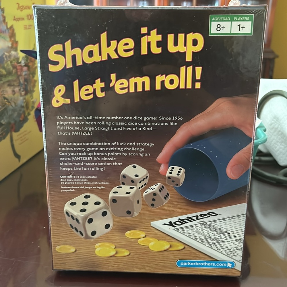 NWT Yahtzee game - Picture 2 of 2